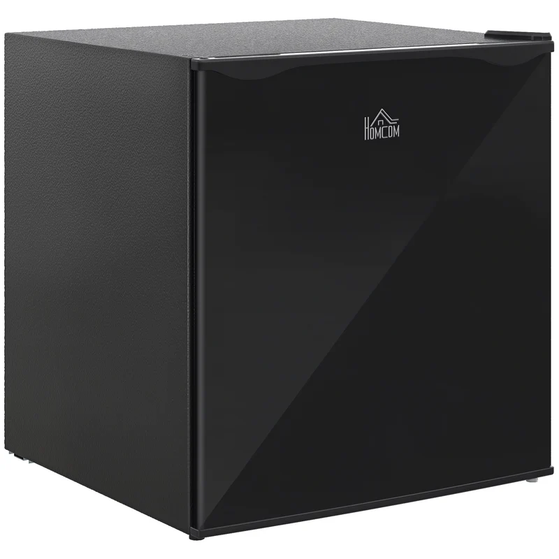 Minifryser 35 L, elektrisk, fritstående, 45 W, minifryser/minikøleskab, 41 dB, -14 til -24 ℃, 5-trins temperaturkontrol, 47 x 44,2 x 48,8 cm, sort
