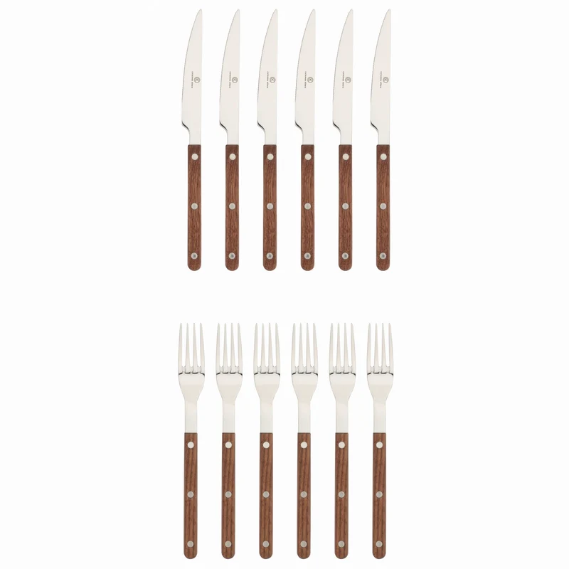 Catarina König Kött & Grillbestick 12 delar Wood