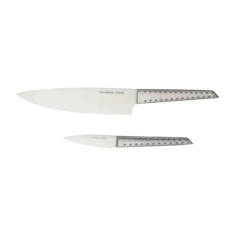 Catarina König Knivset 2 delar Kock & Skalkniv Strawberry