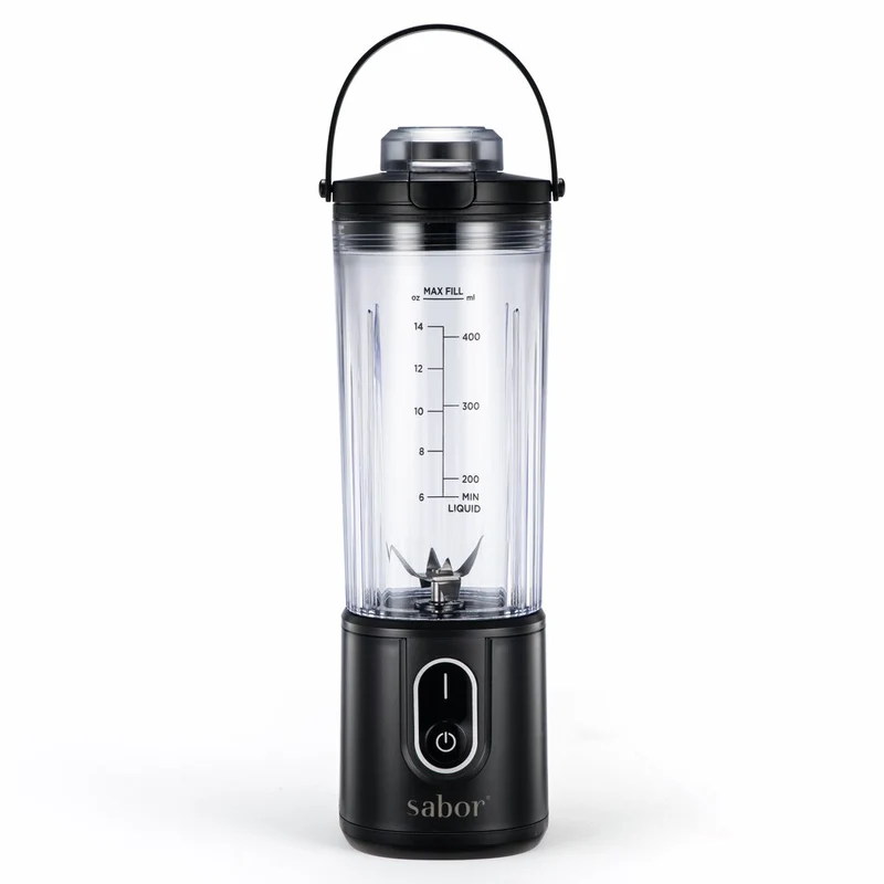 Sabor Select trådlös blender 0,4 L svart/klar