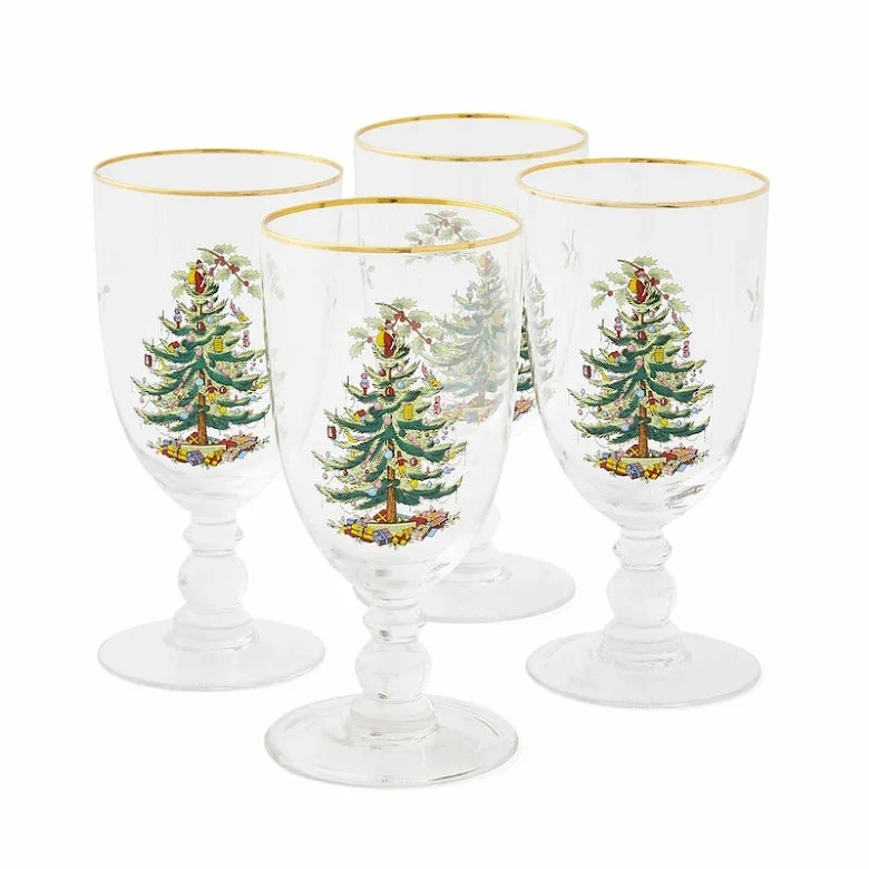 Spode Christmas Tree Gobletglas 45 cl 4-pack
