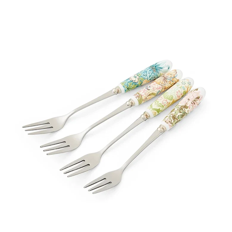 Spode Morris & Co Dessertgafflar 15 cm 4-pack
