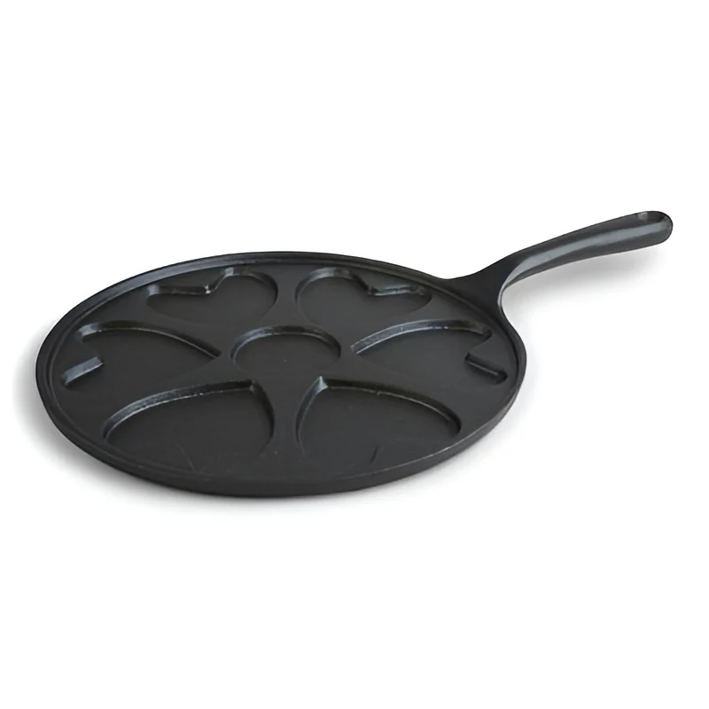 Senso Kitchen Plättpanna Hjärtan 24 cm gjutjärn