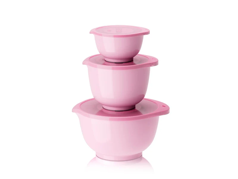 x Støt Brysterne Margrethe røreskålesæt, Pink - 6 dele