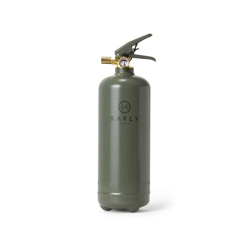Safly Brandsläckare 2 kg grön