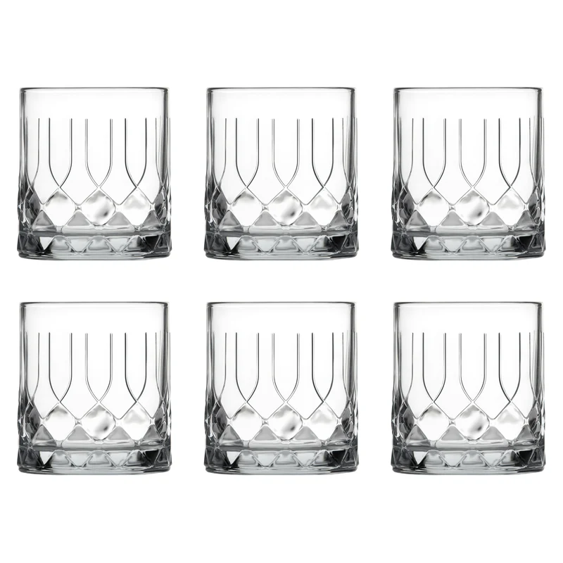 La Rochère Chicago tumbler whiskyglas 6-pack 34 cl