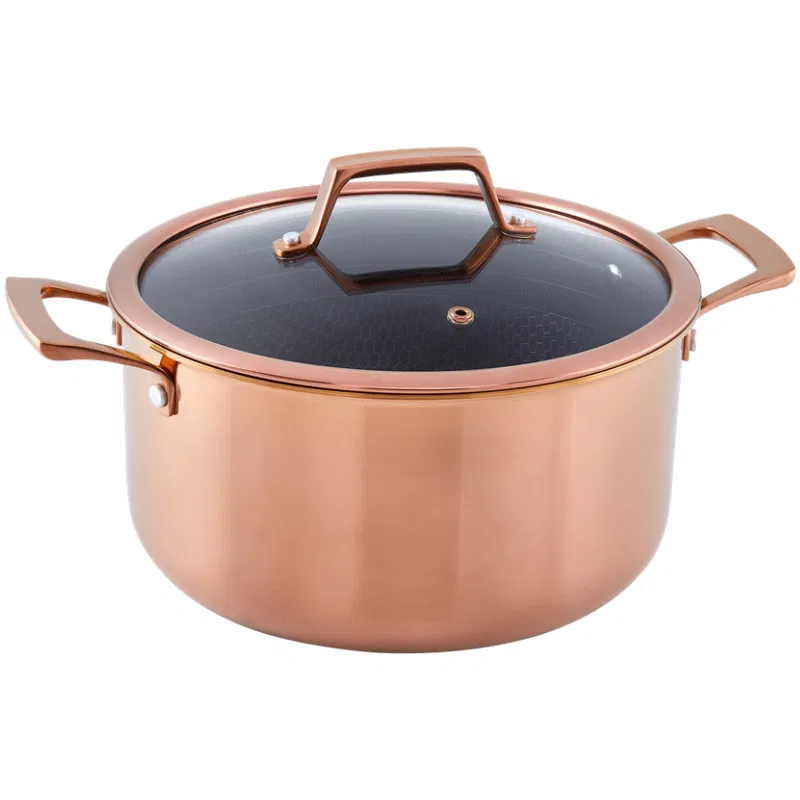 Hâws Santo gryta med lock hybrid 5.8 L Rose Gold
