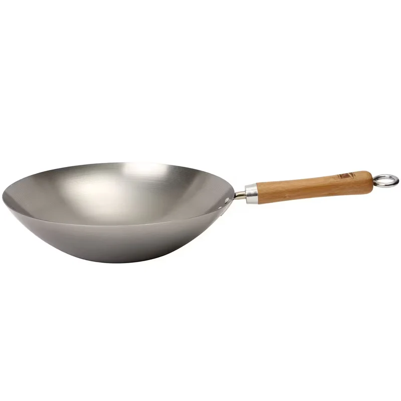 Dexam School of Wok Wokpanna 30 cm Kolstål