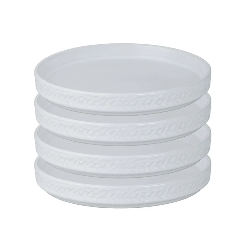 Vargen & Thor Servisen C assiett 17,2 cm 4-pack vit