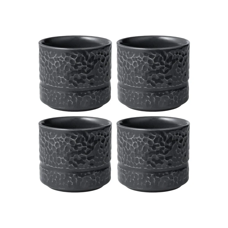 Vargen & Thor Servisen C mugg 26 cl 4-pack antracit