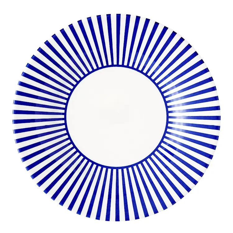 Spode Steccato assiett smalrandig 18 cm