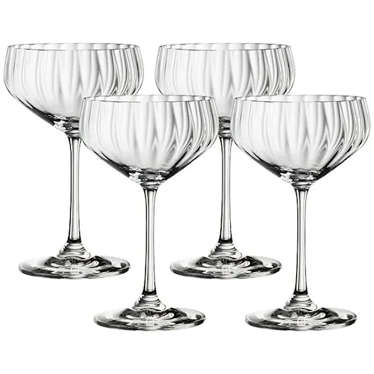 Spiegelau LifeStyle coupe champagneglas 30 cl 4-pack