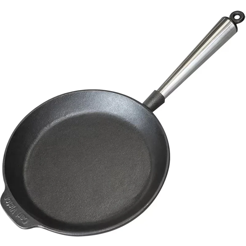 Carl victor Stekpanna Gjutjärn 24 cm Stålhandtag