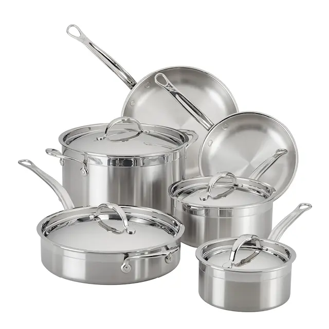 Hestan Probond Grytset 10 delar Stål