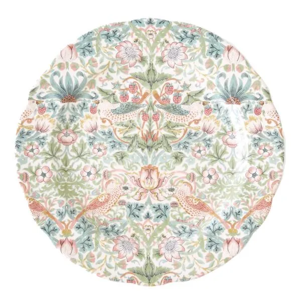 Spode Morris & Co serveringsfat 30 cm Strawberry Thief multi