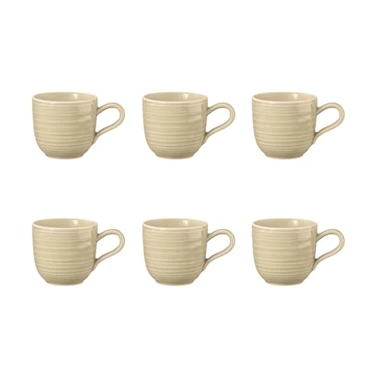 Seltmann Weiden Terra Sand Espressokopp 9 cl 6-pack