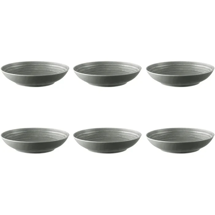 Seltmann Weiden Terra Grå Djup Tallrik 21 cm 6-pack