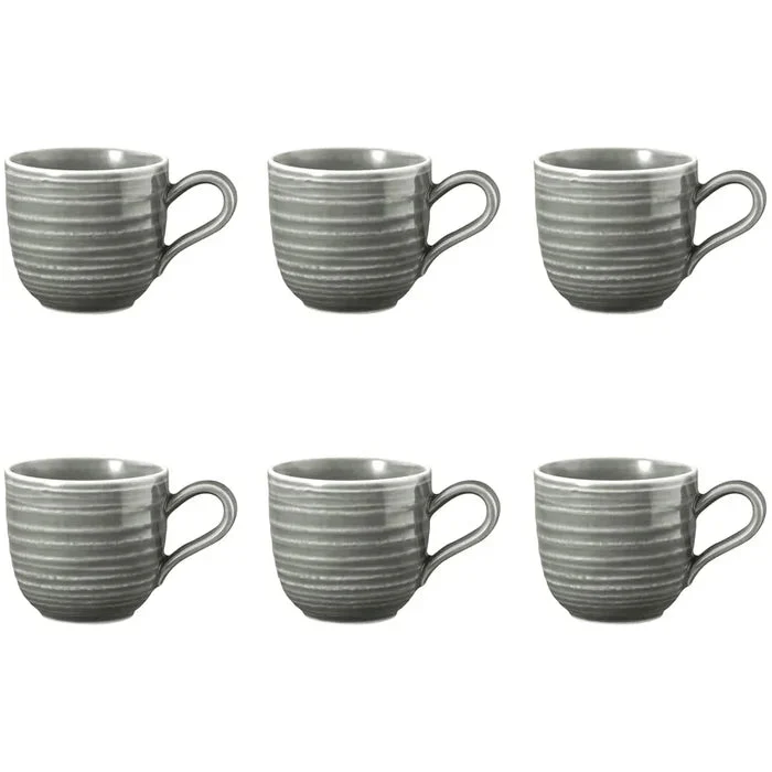Seltmann Weiden Terra Grå Espressokopp 9 cl 6-pack