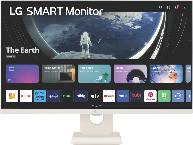LG 27" Full HD IPS Smart Monitor with webOS