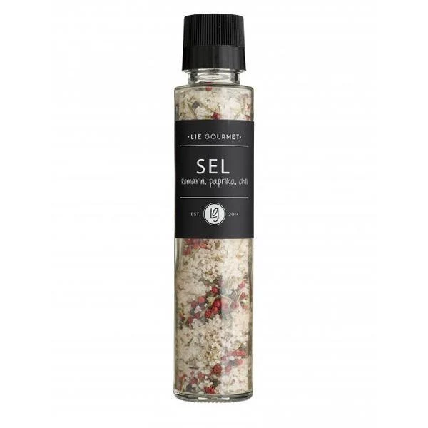 Kværn rosmarin, paprika, chili - 280 g.