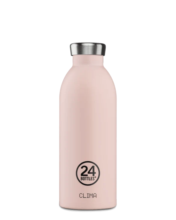 Clima flaske, Dusty pink - 500 ml.