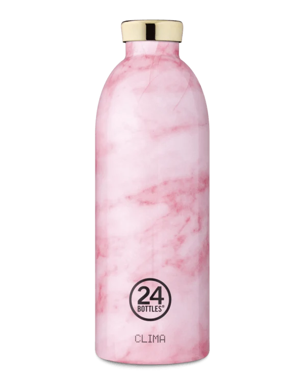 Clima flaske, Pink marble - 850 ml.