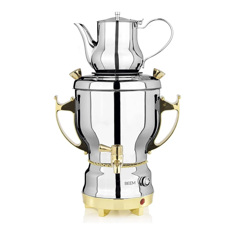 Beem Samovar Tea Classic – 3L Stainless Steel Tea Maker