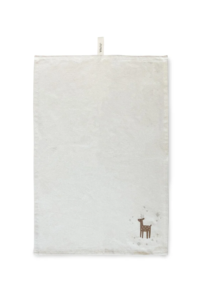 Christmas Fable viskestykke, creme - 50x70 cm.