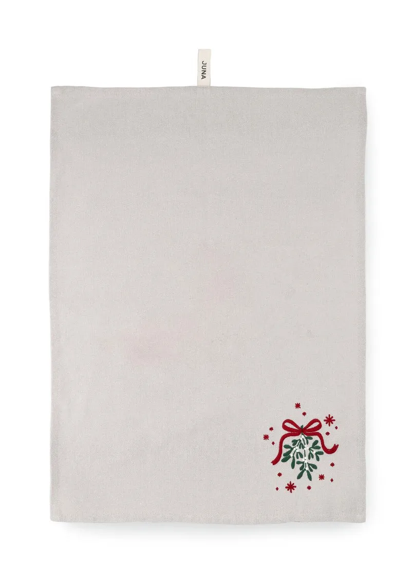 Christmas Fable viskestykke, sand - 50x70 cm.