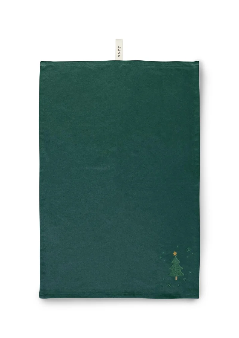 Christmas Fable viskestykke, grøn - 50x70 cm.