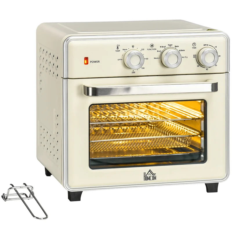 5-I-1 miniovn, 20 l kapacitet, 1400 w, 1 bagerist, 1 bageplade, 60 min. timer