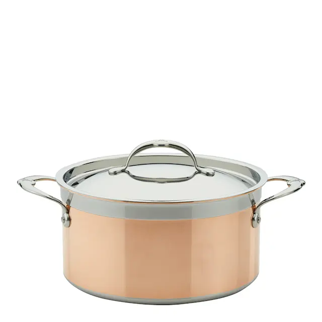 Hestan Copperbond Gryta med lock 5,7 L Koppar