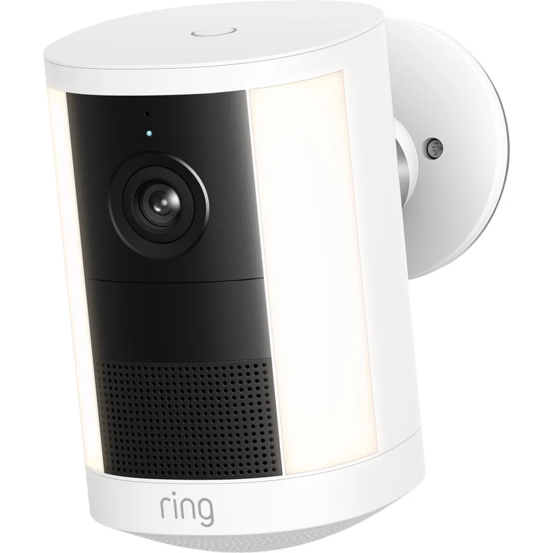 Ring Spotlight Cam 2K (2nd Gen) Battery Powered Security Camera (White)