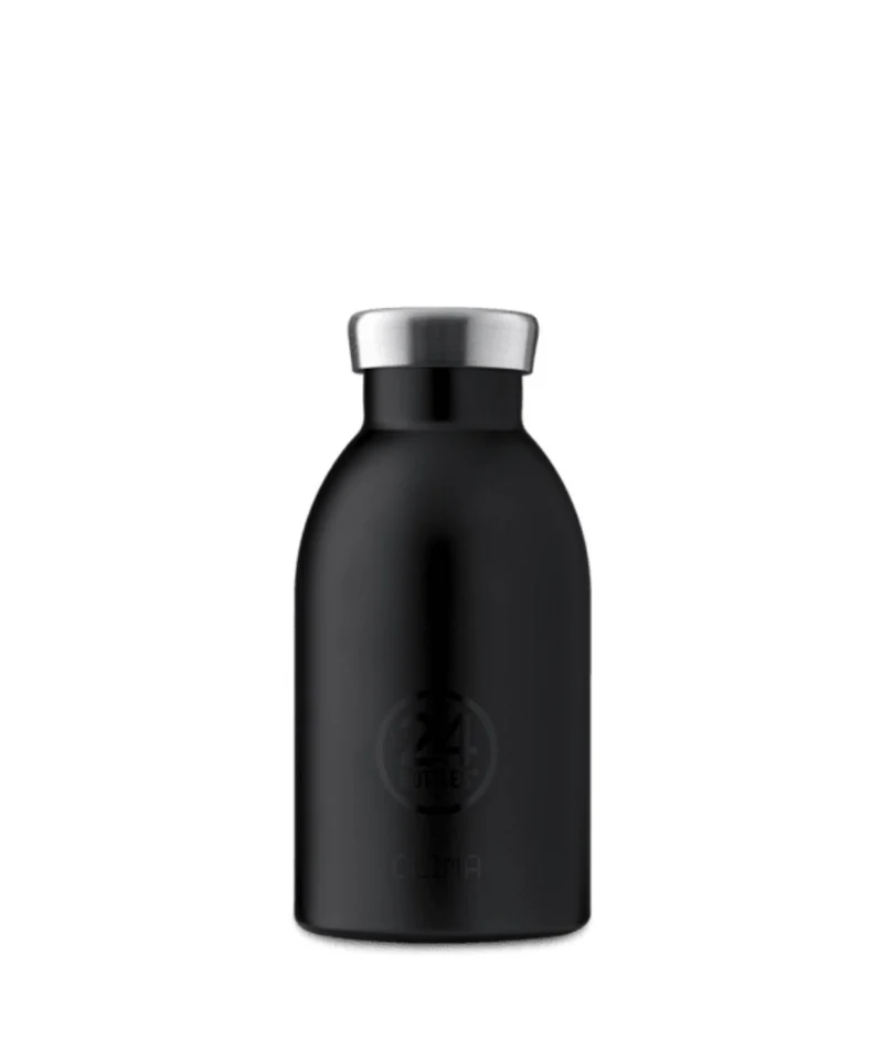 Clima Stone Finish flaske, Tuxedo Black - 330 ml.