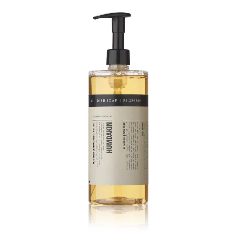 03 Opvaskesæbe wild lemongrass & nettle - 750 ml.
