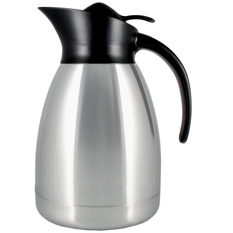 Buffè Ståltermoskanna 1,3L Borstad