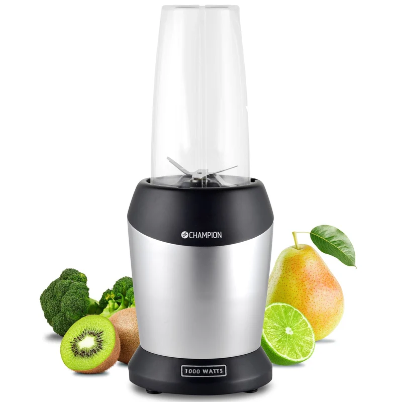 Champion Nutrition Blender 1000W Svart/Vit