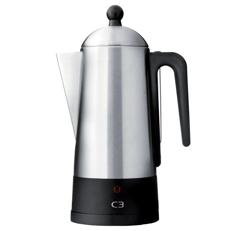 C3 Perkolator Design Borstat Rostfritt stål 10kp