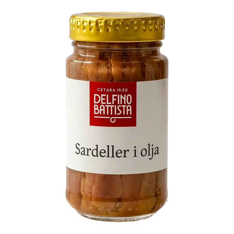Sardeller i olja
