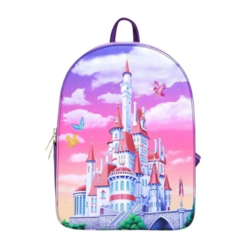 Loungefly Disney Beauty and the Beast - Castle US Exclusive Mini Backpack