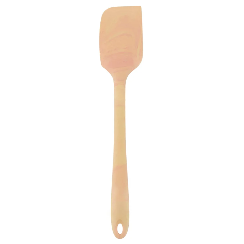 Dejskraber i marmor look, stor - gul/rosa