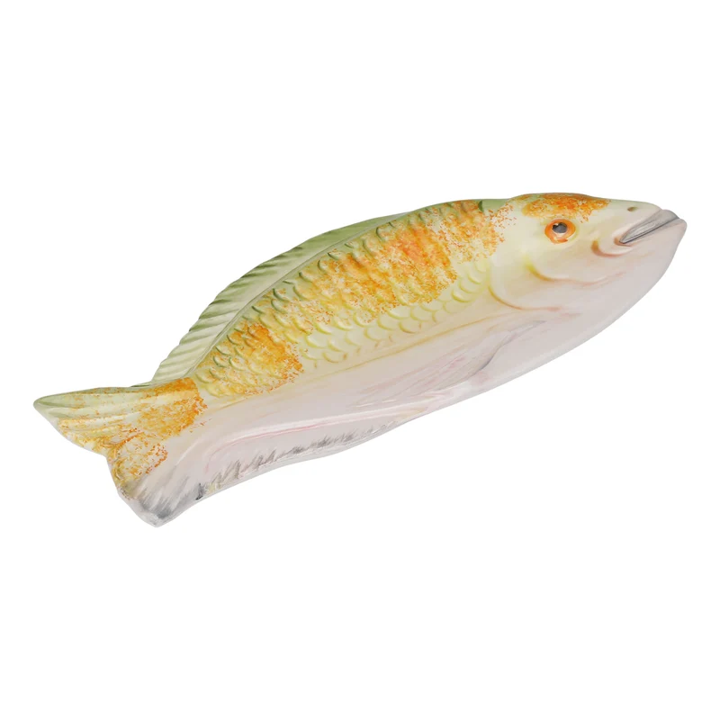 Fiske skeholder - grøn/gul