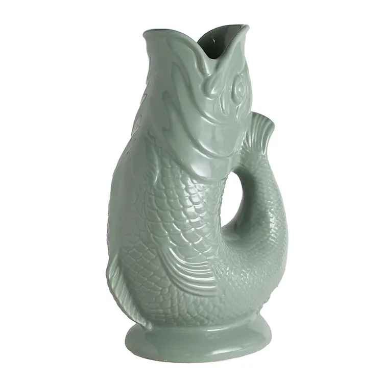 Wade Fish Jug kanna 1,2 L ljusgrön