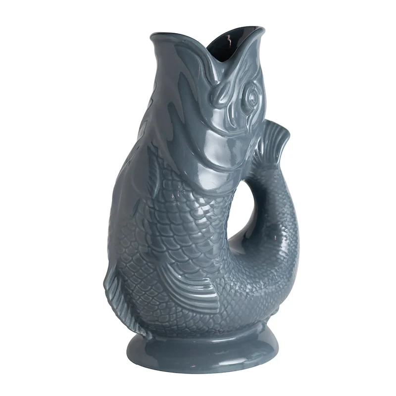 Wade Fish Jug kanna 1, 2L grå
