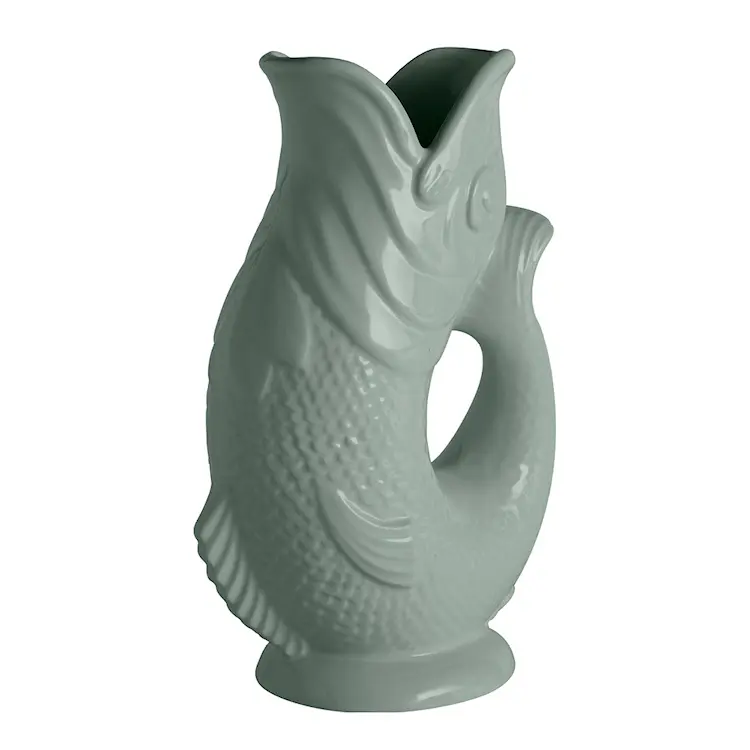 Wade Fish Jug kanna 0,6 L ljusgrön