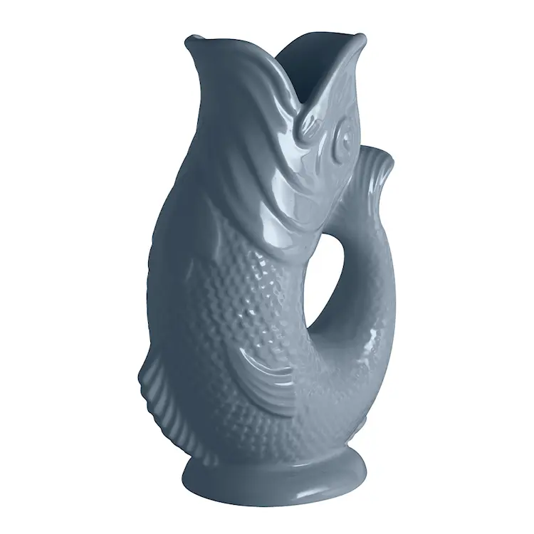 Wade Fish Jug kanna 0,6 L grå