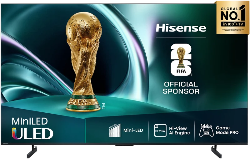 Hisense 75" U6QAU PRO 4K ULED Mini LED TV 2025