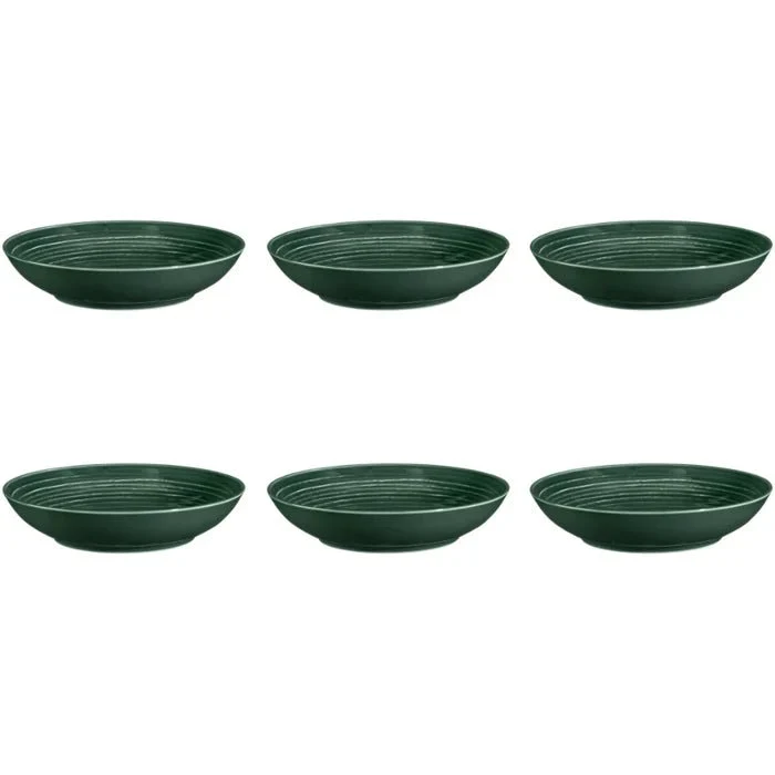 Seltmann Weiden Terra Mossgrön Djup Tallrik 21 cm 6-pack