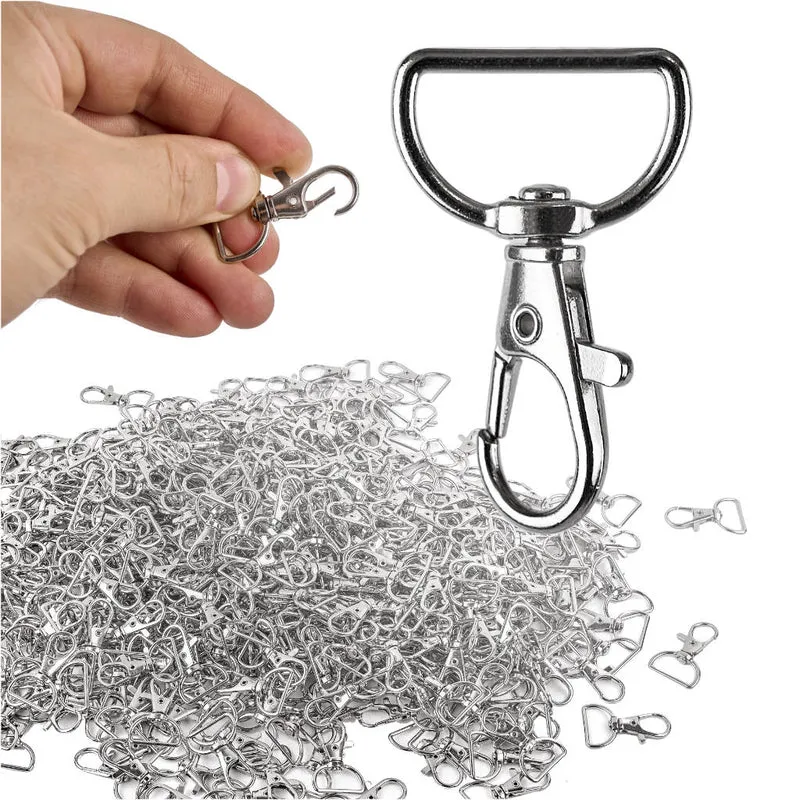 Metalkarabinhage fisk 500 stk.