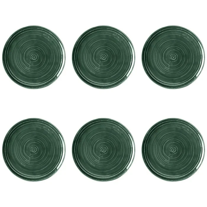 Seltmann Weiden Terra Mossgrön Tallrik 17,5 cm 6-pack